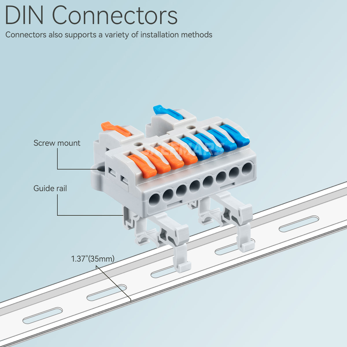 FIN 49.72.8 230V: Coupling relay, 2 changer, 8 A, 230 VAC at