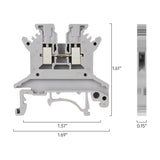 DIN Rail Terminal Blocks | UK-1.5N 690V 17.5A