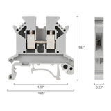 DIN Rail Terminal Blocks | UK-2.5B 690V 32A