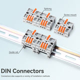 Multi-Function DIN Rail Terminal Blocks | 1 in 3 out ( KV6413 )