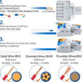 steps of wire connectors