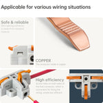 T-Shape Quick Connectors for Wiring | KV112 ( Orange )