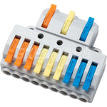 3 in 9 out wire connectors