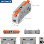 Mini Lever Wire Nut Connectors | 1 Conductor DIY Connector