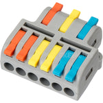 Mini Electrical Wire Connectors Wire Nuts | 3 in 6 out